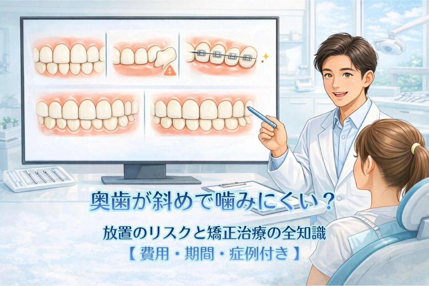 歯並びが乱れる主な原因と放置のリスク